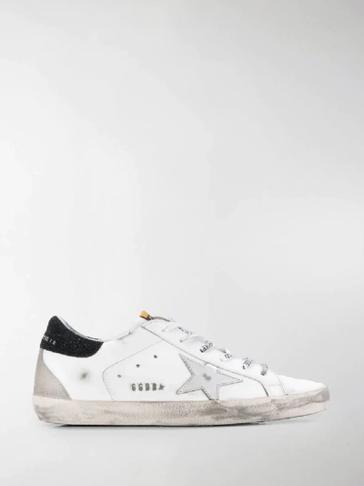 Shop Golden Goose Super Star Low-top Sneakers In White