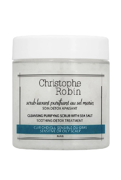 Shop Christophe Robin Cleansing Purifying Scrub With Sea Salt 75ml