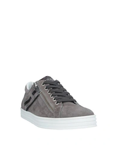 Hogan Rebel Sneakers In Grey