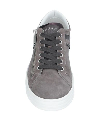 Hogan Rebel Sneakers In Grey