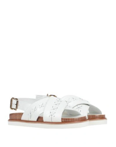 Tod's Sandals In White