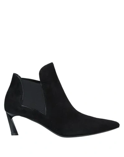 Shop Lanvin Ankle Boot In Black