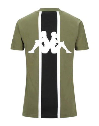 Shop Kappa T-shirt In Military Green