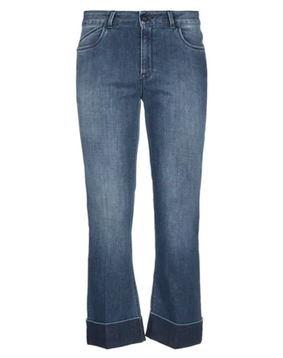 Shop Re-hash Re_hash Woman Jeans Blue Size 30 Cotton, Elastomultiester, Elastane