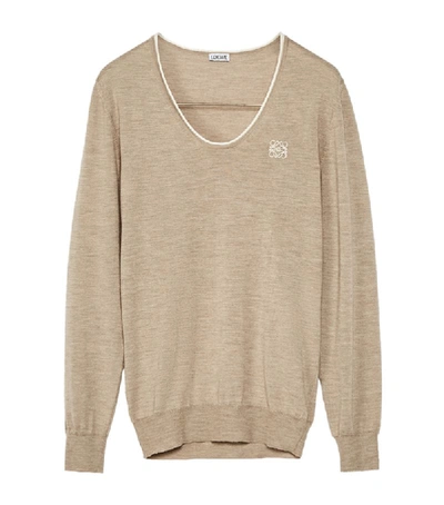 Shop Loewe Lightweight Anagram Sweater