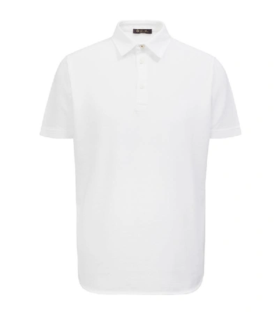 Shop Loro Piana Cotton Polo Shirt