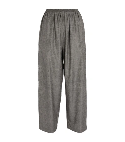 Shop Eskandar Wool-blend Culottes