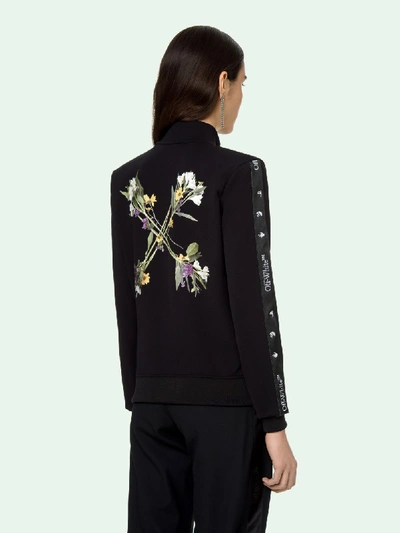 Shop Off-white Cotton Jacket In Black