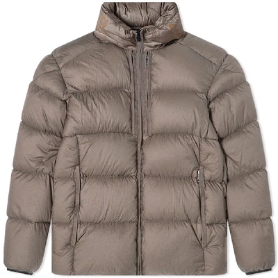 Shop Moncler Cevenne Garment Dyed Down Jacket In Grey