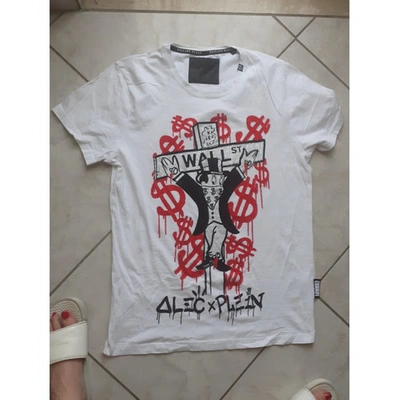 Pre-owned Philipp Plein White Cotton T-shirts