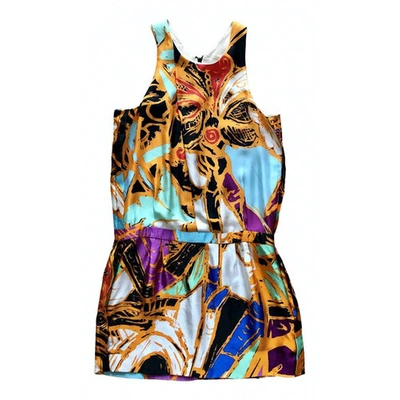 Pre-owned Balenciaga Multicolour Silk Dress