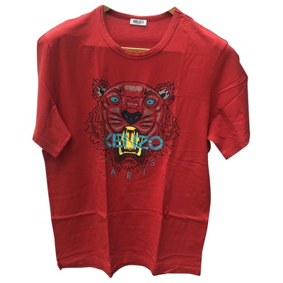 Pre-owned Kenzo Red Cotton T-shirts