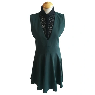 Pre-owned The Kooples Green Cotton Dress