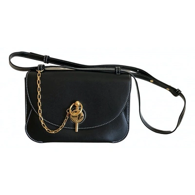 Pre-owned Jw Anderson Black Leather Handbag