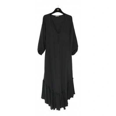 Pre-owned Vilshenko Black Silk Dress