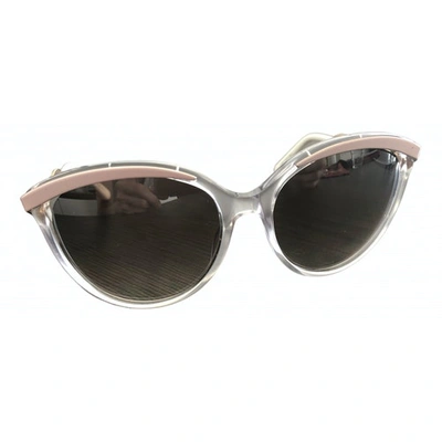 Pre-owned Dior Pink Metal Sunglasses