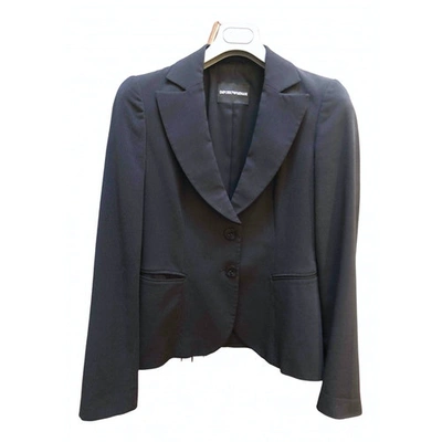 Pre-owned Emporio Armani Short Vest In Black