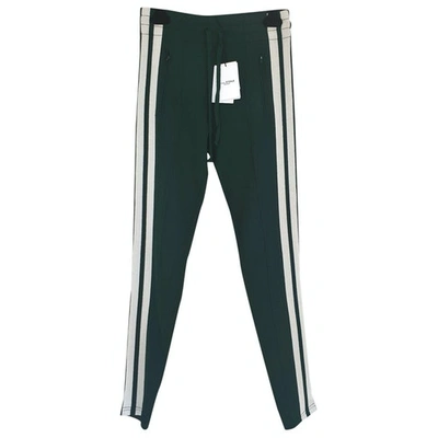 Pre-owned Isabel Marant Étoile Green Trousers
