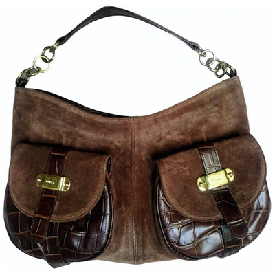 Pre-owned Furla Brown Leather Handbag