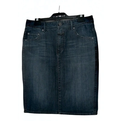 Pre-owned Closed Blue Denim - Jeans Skirt