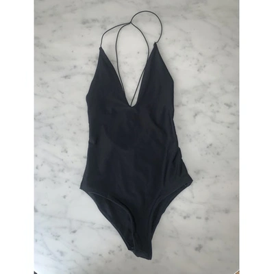 Pre-owned Jade Swim Black Lycra Swimwear