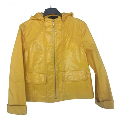 Pre-owned Escada Jacket In Yellow