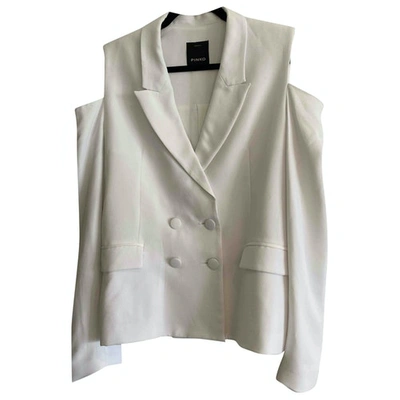 Pre-owned Pinko White Jacket