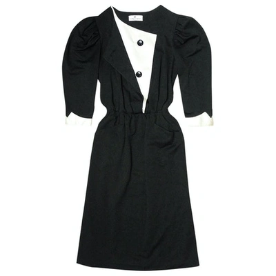 Pre-owned Pierre Balmain Black Dress