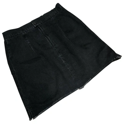 Pre-owned Zadig & Voltaire Mid-length Skirt In Black