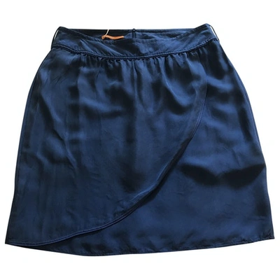 Pre-owned Hugo Boss Silk Mini Skirt In Other