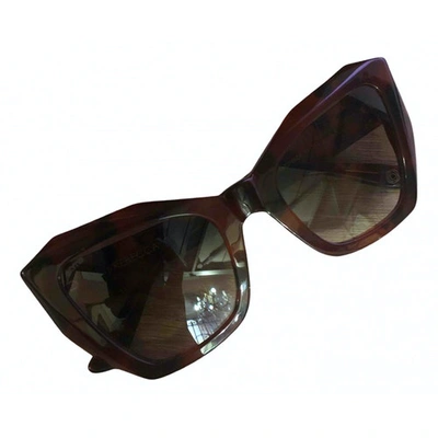 Pre-owned Kyme Brown Sunglasses