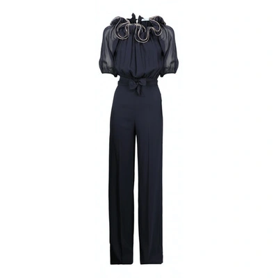 Pre-owned Blumarine Jumpsuit In Navy