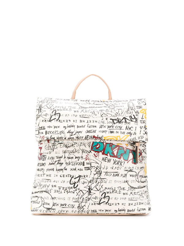dkny tilly graffiti backpack