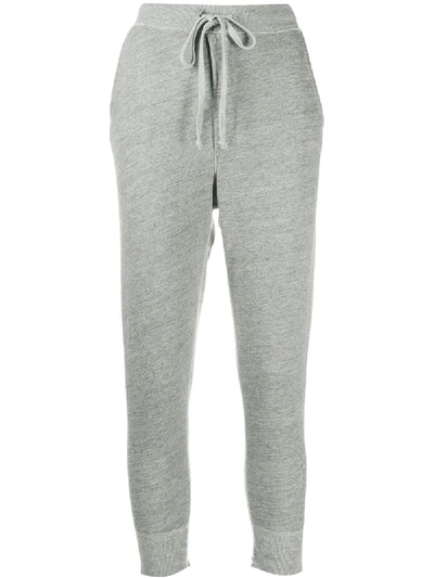 Shop Nili Lotan Nolan Slim-fit Track Pants In Grey