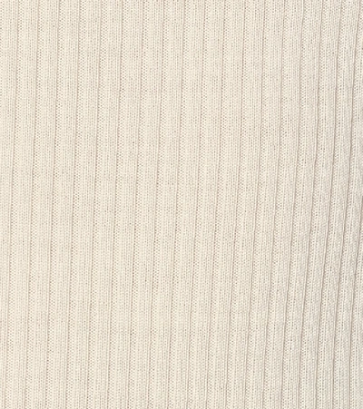 Wolford Merino Wool Turtleneck Sweater In White