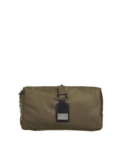 Shop Dolce & Gabbana Multipocket Belt Bag In Green