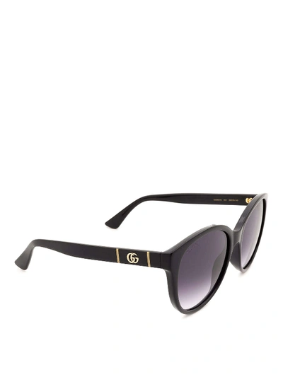 Shop Gucci Gg0631 Sunglasses In Black