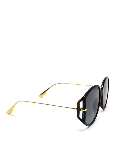Shop Dior Direction2 Sunglasses In Brown