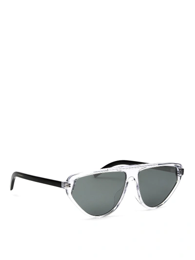 Shop Dior Blacktie Sunglasses In White