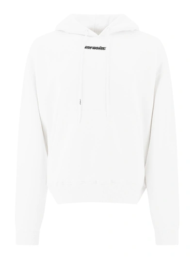 Shop Off-white Marker Sweatshirt In White