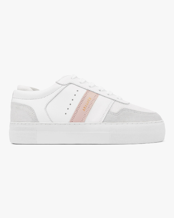 axel arigato platform sneaker white leather