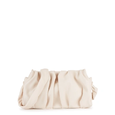 Shop Elleme Vague Ivory Leather Shoulder Bag In White