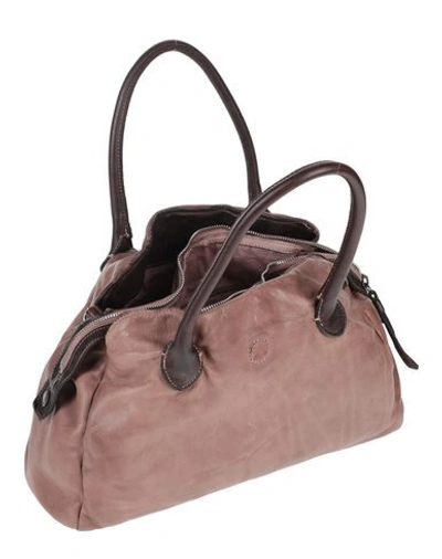 Shop Caterina Lucchi Handbag In Light Brown