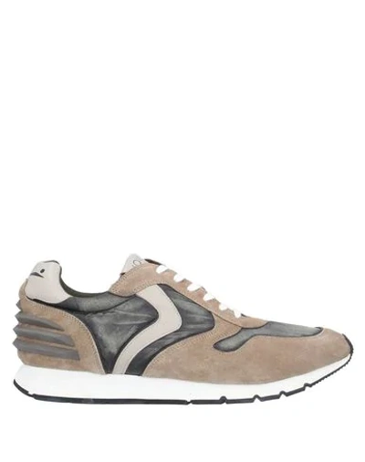 Shop Voile Blanche Sneakers In Khaki