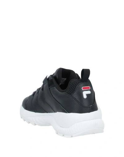 Shop Fila Countdown Low Man Sneakers Black Size 10 Soft Leather
