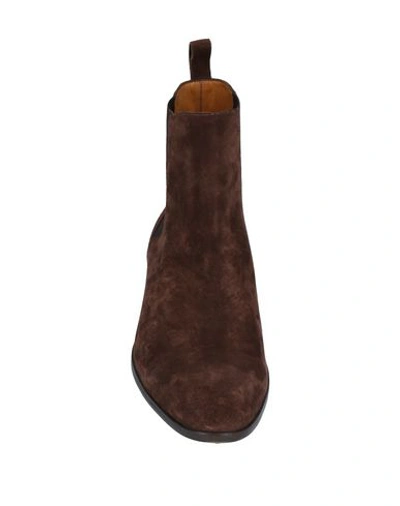 Shop Barbanera Boots In Dark Brown