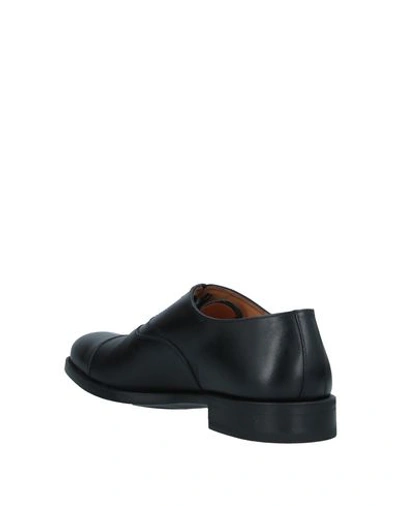 Shop Fabi Man Lace-up Shoes Black Size 12 Soft Leather