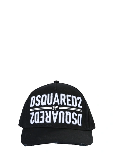 Shop Dsquared2 Baseball Cap In Nero