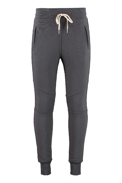 Shop John Elliott Stretch Cotton Track-pants In Grey