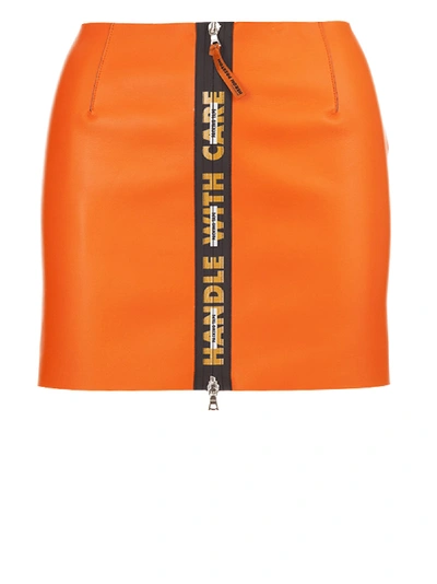 Shop Heron Preston Gonna  In Orange/black